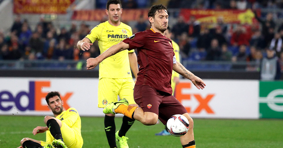 Roma vs Villarreal Europa round 32 team