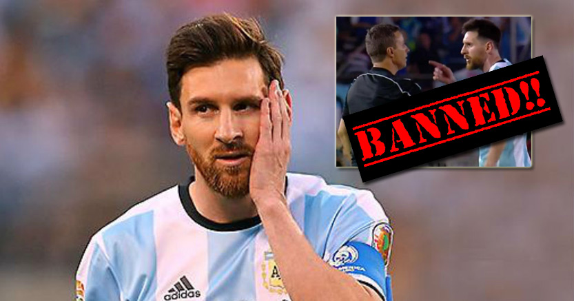 messi-banned-argentina by ข่าวฟุตบอลบอล m8bet
