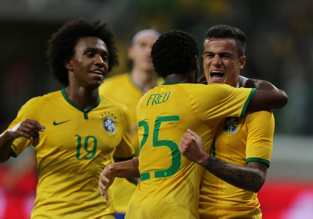 Philippe Coutinho Goal brazil vs Ecuador