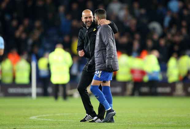 riyard-mahrez-talk-pep-guardiola